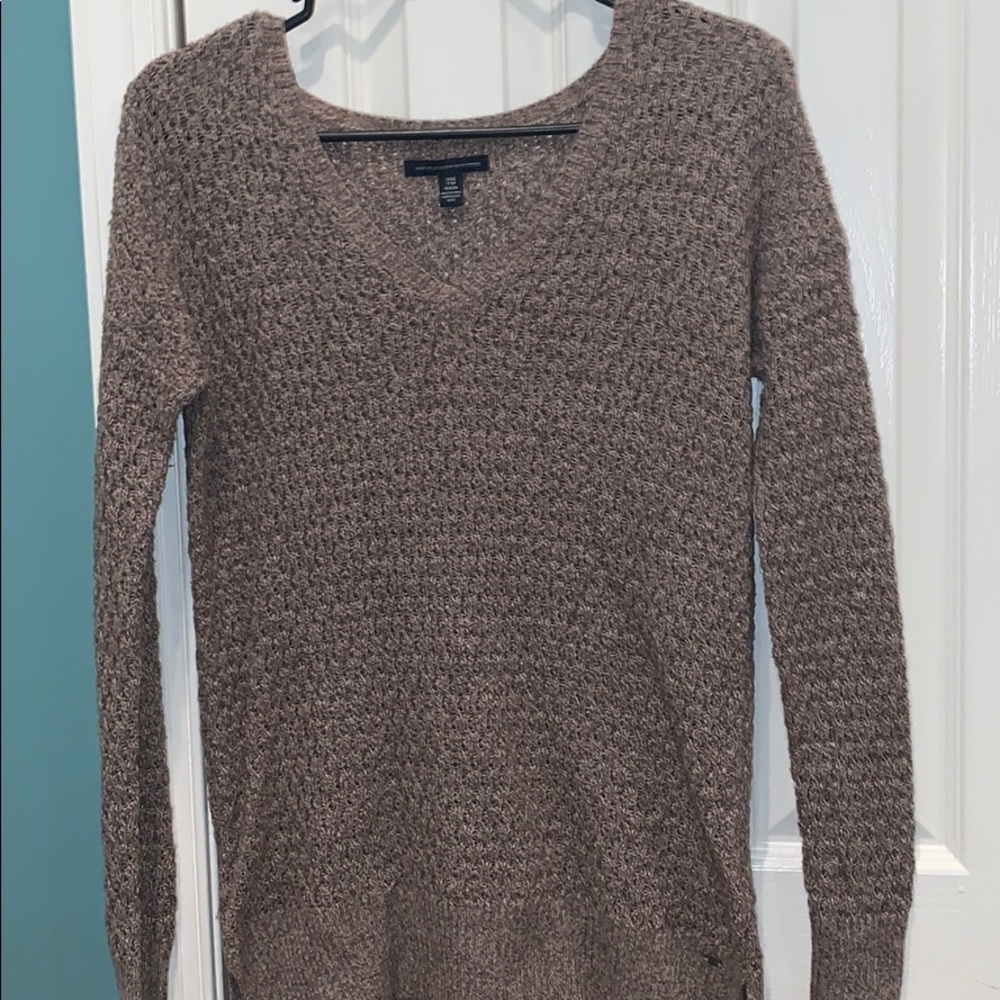 Brown sweater
